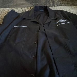 Mens Brian Setzer button up. Special concert shirt. Size L.